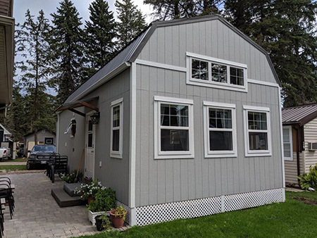 Summer Cabin from Shed Square