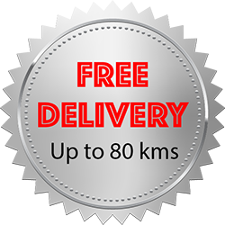 Free Delivery Sticker-250